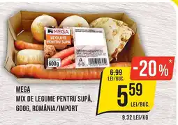 Mega Image Mega mix de legume pentru supă Ofertă