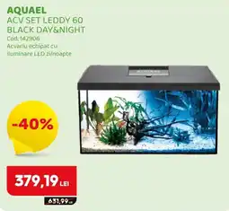 Animax AquaEl acv set leddy 60 black day&night Ofertă