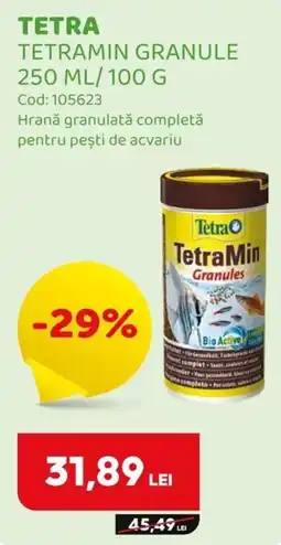 Animax Tetra tetramin granule Ofertă