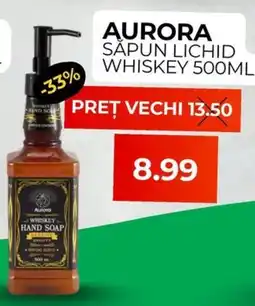 Simos Aurora săpun lichid whiskey Ofertă
