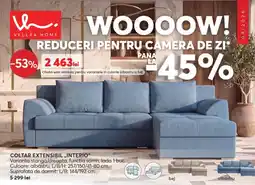 Mobila Videnov Vellea Home coltar extensibil interio Ofertă