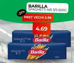 Simos Barilla spaghettini nr 3/5 Ofertă