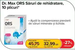 Dr.Max Dr. Max ORS Săruri de rehidratare Ofertă
