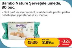 Dr.Max Bambo Nature Șervețele umede Ofertă