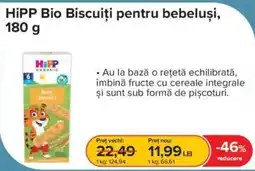 Dr.Max Hipp bio biscuiti pentru bebelusi Ofertă