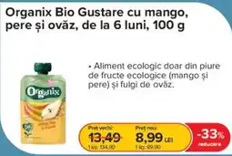 Dr.Max Organix Bio Gustare cu mango, pere și ovăz Ofertă