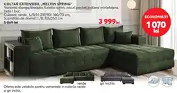 Mobila Videnov Coltar extensibil melvin spring Ofertă
