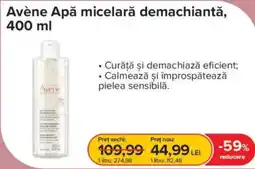 Dr.Max Avène Apă micelară demachiantă Ofertă