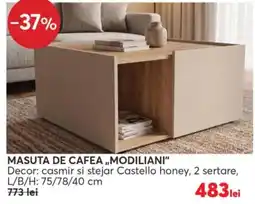 Mobila Videnov Modiliani masuta de cafea Ofertă