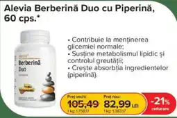 Dr.Max Alevia Berberină Duo cu Piperină Ofertă