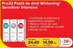 Dr.Max Pro32 Pastă de dinți Whitening/Sensitive/Intensive Ofertă