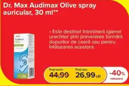 Dr.Max Dr. Max Audimax Olive spray auricular Ofertă