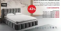 Mobila Videnov Ted saltea cu doua fete memory deluxe Ofertă