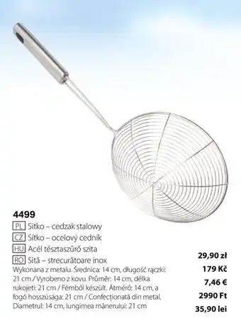 BetterStyle Sită – strecurătoare inox Ofertă