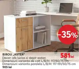 Mobila Videnov Birou Aster Ofertă