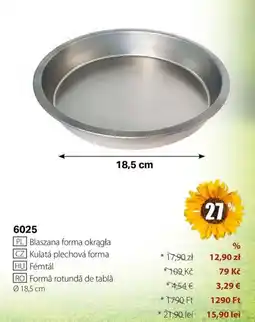 BetterStyle Formă rotundă de tablă Ofertă