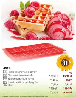 BetterStyle Formă de silicon pentru gofre Ofertă