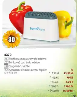 BetterStyle BetterStyle absorbant de miros pentru frigider Ofertă