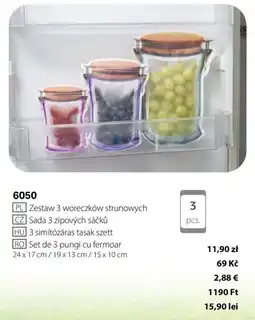 BetterStyle Set de 3 pungi cu fermoar Ofertă
