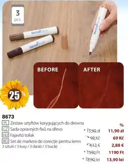BetterStyle BetterStyle set de markere de corecție pentru lemn Ofertă