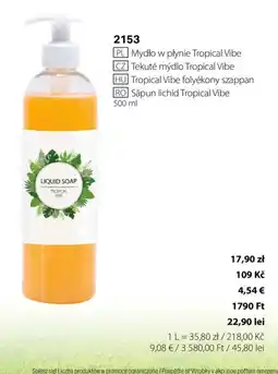 BetterStyle Săpun lichid Tropical Vibe Ofertă