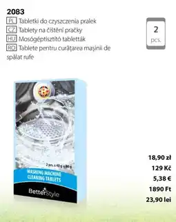 BetterStyle BetterStyle tablete pentru curățarea mașinii de spălat rufe Ofertă