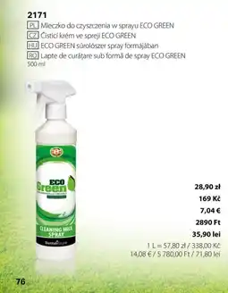 BetterStyle Lapte de curatare sub forma de spray eco green Ofertă