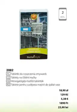 BetterStyle Tablete pentru curatarea masinii de spalat vase Ofertă