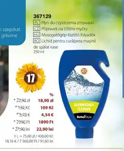 BetterStyle Lichid pentru curatarea masinii de spalat vase Ofertă