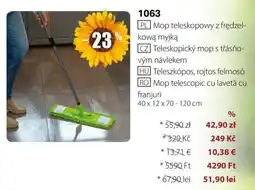 BetterStyle Mop telescopic cu lavetă cu franjuri Ofertă