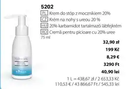 BetterStyle Hydroclinic Cremă pentru picioare cu 20% uree Ofertă