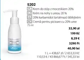 Hydroclinic Cremă pentru picioare cu 20% uree