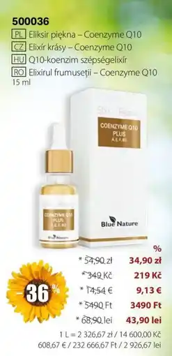 BetterStyle Blue Nature Elixirul frumuseții - Coenzyme Q10 Ofertă