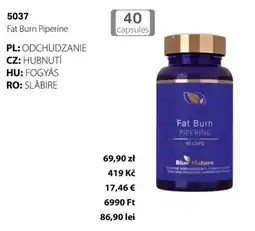 BetterStyle Blue Nature Fat Burn Piperine Ofertă