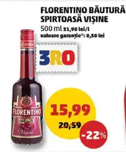 Penny FLORENTINO BĂUTURĂ SPIRTOASĂ VIȘINE Ofertă
