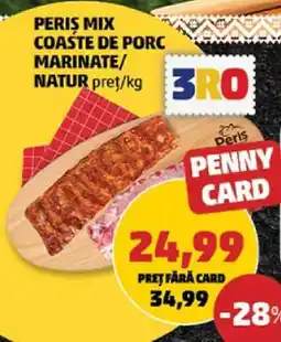 Penny PERIȘ MIX COASTE DE PORC MARINATE/NATUR Ofertă