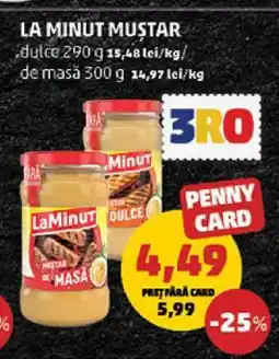 Penny LA MINUT Muștar Ofertă