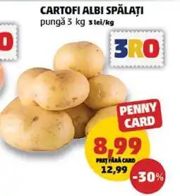 Penny Cartofi albi, spălați Ofertă