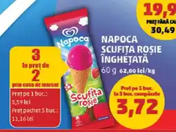 Penny NAPOCA SCUFIȚA ROȘIE ÎNGHEȚATĂ Ofertă