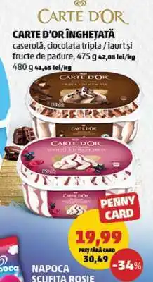 Penny CARTE D‘OR Îngheţată Ofertă