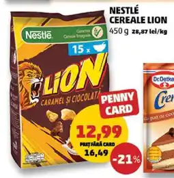 Penny NESTLÉ CEREALE LION Ofertă