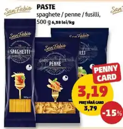 Penny San Fabio Paste Ofertă