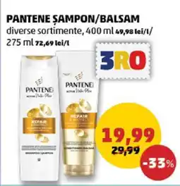Penny PANTENE Șampon / Balsam Ofertă
