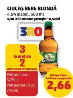 Penny CIUCAŞ Bere blondă Ofertă