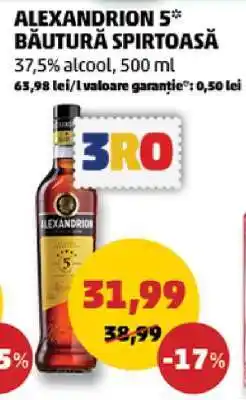 Penny ALEXANDRION 5* Băutură spirtoasă Ofertă