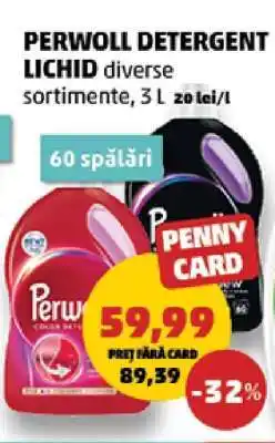 Penny PERWOLL Detergent lichid Ofertă