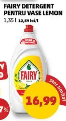 Penny FAIRY DETERGENT PENTRU VASE LEMON Ofertă