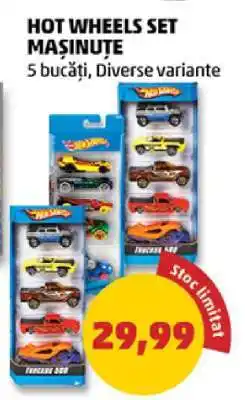 Penny HOT WHEELS SET MAȘINUȚE Ofertă