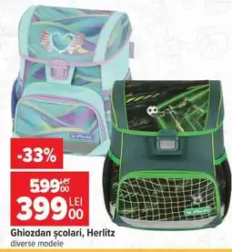 Carrefour Ghiozdan școlari, Herlitz Ofertă