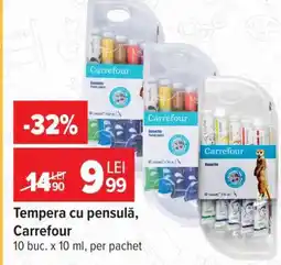 Carrefour Tempera cu pensulă, Carrefour Ofertă